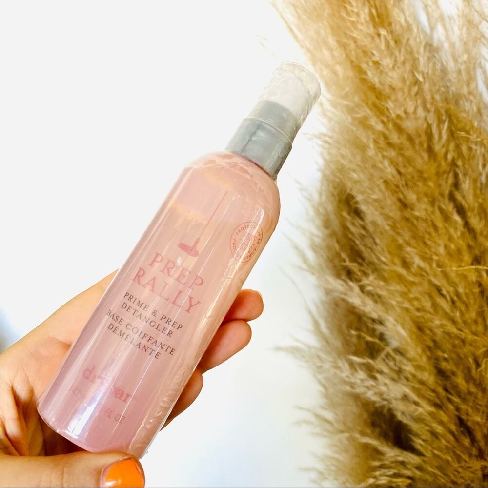 NEW DRYBAR Prep Rally Prime & Prep Detangler Noir Hair Heat Protect